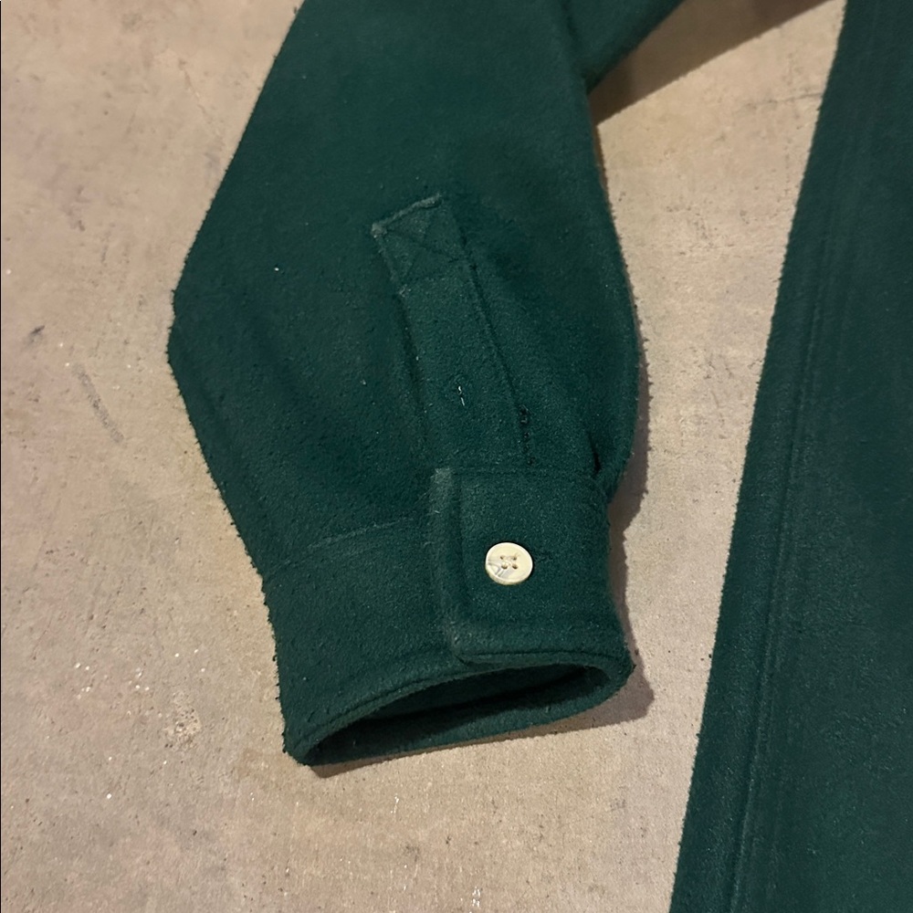 Dark Green Button-Up Shirt/Jacket from H&M - Picture 9 of 10